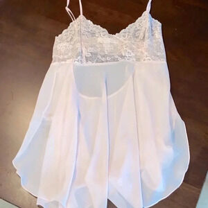 Victoria’s Secret silky lace chemise honeymoon nighty